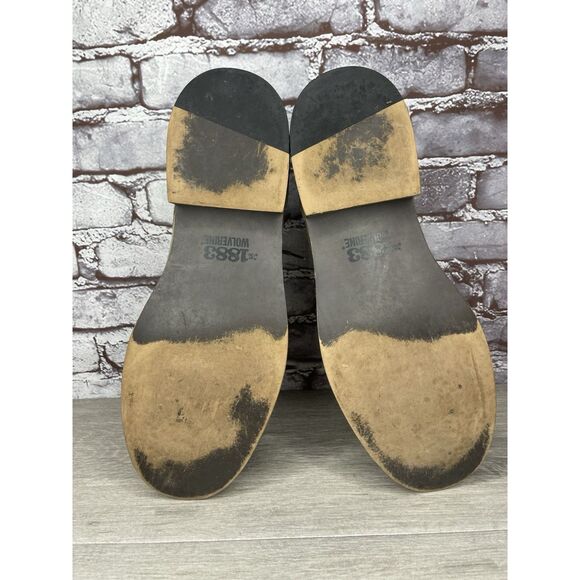 Wolverine 1883 Taupe Suede Leather Desert Lace Chukka Boots Men’s Sz 45EU/12M US - Picture 7 of 16